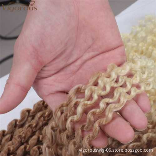 Vigorous Marley Bob Hair Crochet Braid Marley Braids Synthetic Afro Kinky Jerry Curl Braiding Hair Extensions for Women